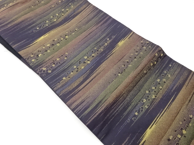 JAPANESE NAGOYA OBI / WOVEN SHIKISHI PATTERN